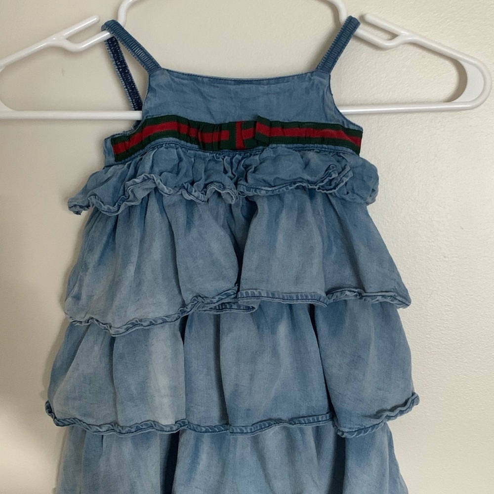Children’s Denim Authentic Gucci Dress